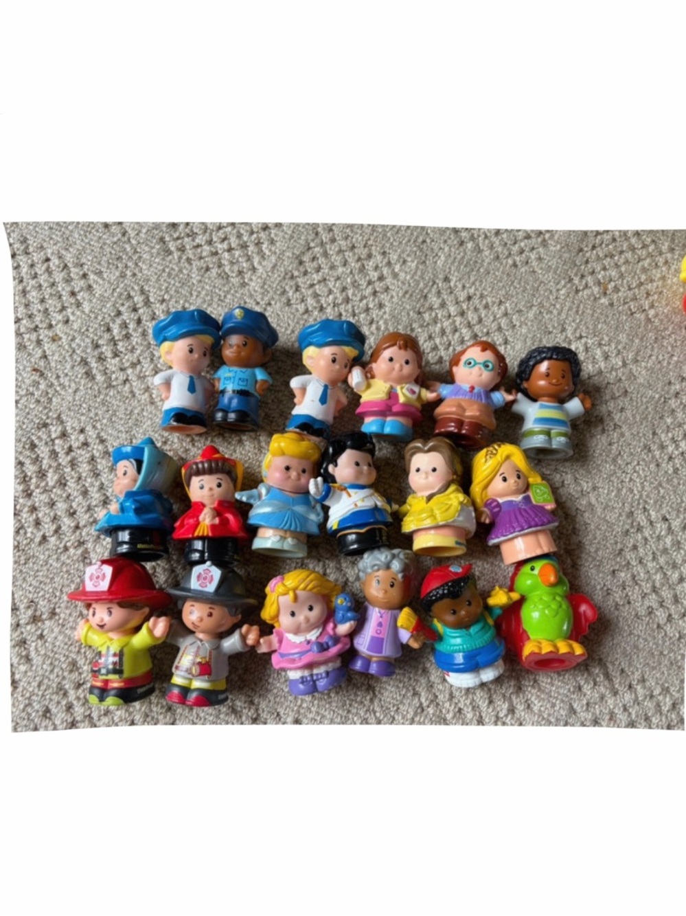 Vintage little people y2k rare bundle mama dada 1997 grandma prince eric Disney